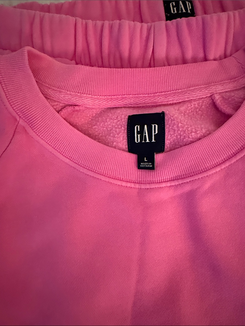 GAP hot pink sweat set - Picture 2 of 4